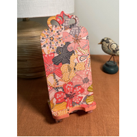 Liberty Phone Stand - Pink/Autumn